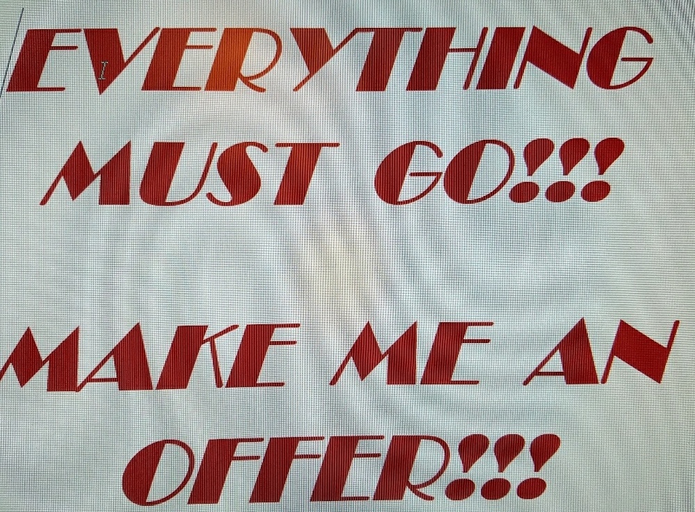 ALL REASONABLE OFFERS CONSIDERED!!